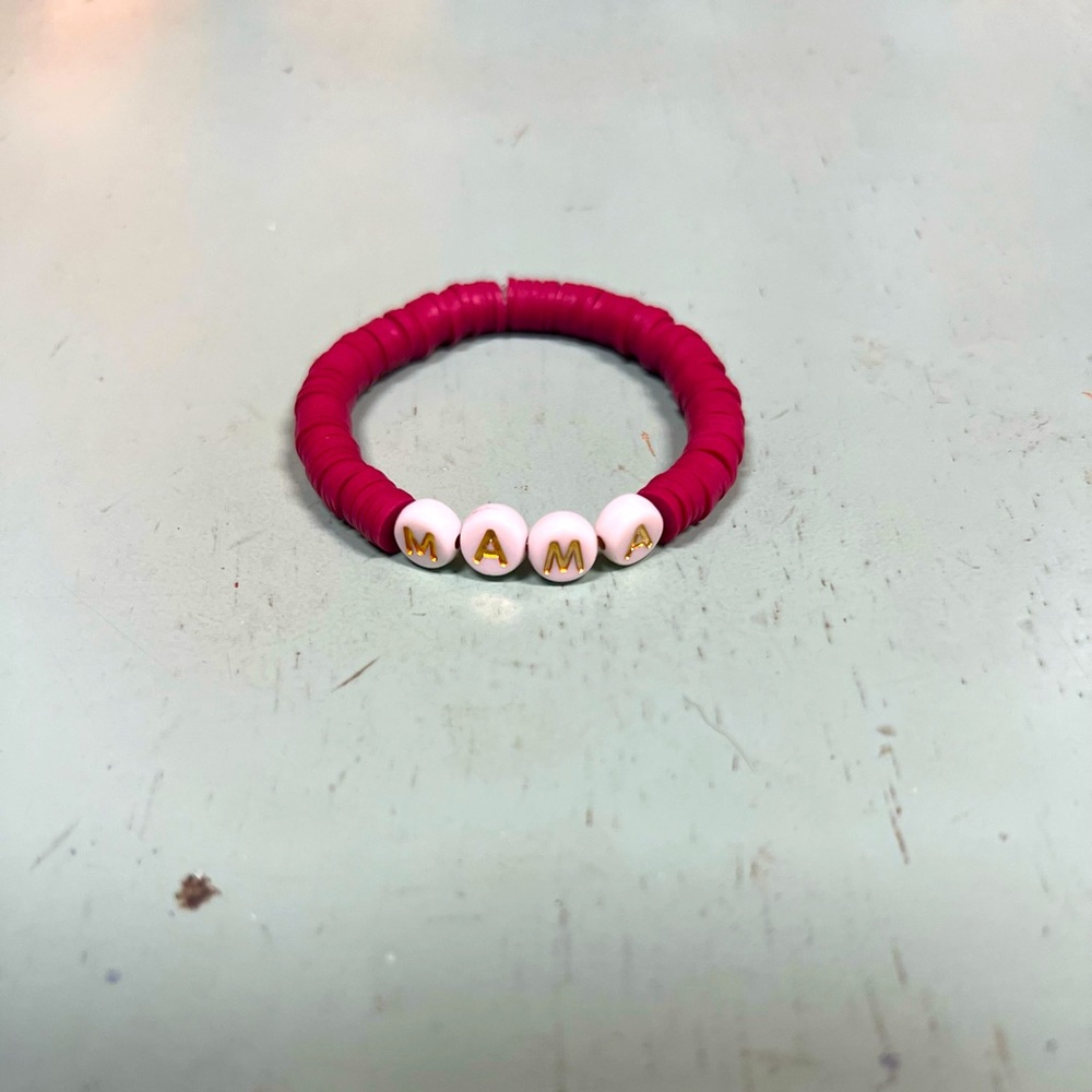 Homemade mama bracelet